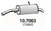 Endschalldämpfer ASSO 10.7063