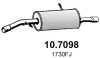 Endschalldämpfer ASSO 10.7098