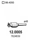 Katalysator vorne ASSO 12.0005