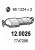 Katalysator vorne ASSO 12.0025