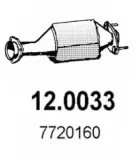 Katalysator vorne ASSO 12.0033