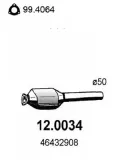 Katalysator vorne ASSO 12.0034