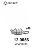 Katalysator vorne ASSO 12.0056