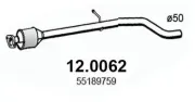 Katalysator vorne ASSO 12.0062