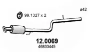 Katalysator vorne ASSO 12.0069