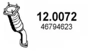 Katalysator vorne ASSO 12.0072