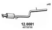 Katalysator vorne ASSO 12.0081