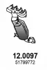 Katalysator vorne ASSO 12.0097