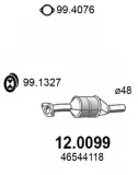 Katalysator vorne ASSO 12.0099