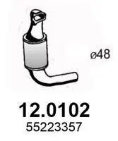 Katalysator vorne ASSO 12.0102