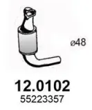 Katalysator vorne ASSO 12.0102