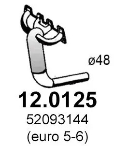 Katalysator ASSO 12.0125