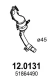 Katalysator vorne ASSO 12.0131