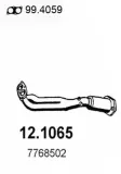 Abgasrohr vorne ASSO 12.1065