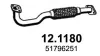 Abgasrohr vorne ASSO 12.1180