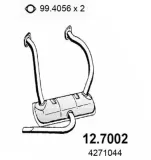 Endschalldämpfer ASSO 12.7002