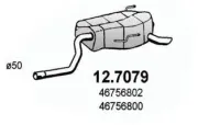 Endschalldämpfer ASSO 12.7079