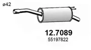 Endschalldämpfer ASSO 12.7089