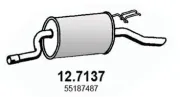 Endschalldämpfer ASSO 12.7137