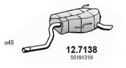 Endschalldämpfer ASSO 12.7138