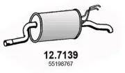 Endschalldämpfer ASSO 12.7139