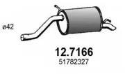 Endschalldämpfer ASSO 12.7166