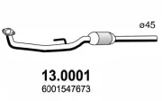 Katalysator vorne ASSO 13.0001