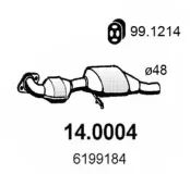 Katalysator vorne ASSO 14.0004