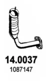 Katalysator vorne ASSO 14.0037