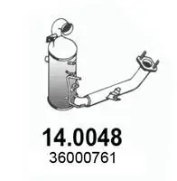 Katalysator vorne ASSO 14.0048