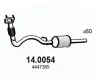 Katalysator vorne ASSO 14.0054