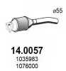Katalysator vorne ASSO 14.0057