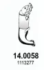Katalysator vorne ASSO 14.0058