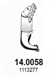 Katalysator vorne ASSO 14.0058