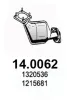 Katalysator vorne ASSO 14.0062