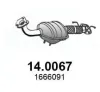 Katalysator vorne ASSO 14.0067