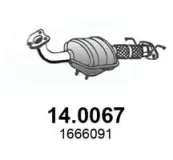 Katalysator vorne ASSO 14.0067