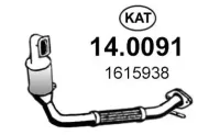 Katalysator vorne ASSO 14.0091
