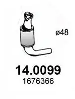 Katalysator vorne ASSO 14.0099
