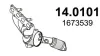 Katalysator vorne ASSO 14.0101