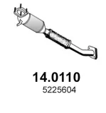 Katalysator vorne ASSO 14.0110