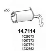 Endschalldämpfer ASSO 14.7114