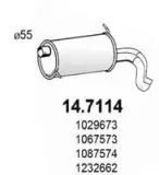 Endschalldämpfer ASSO 14.7114