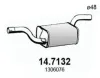 Endschalldämpfer ASSO 14.7132