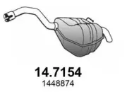 Endschalldämpfer ASSO 14.7154