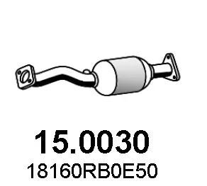 Katalysator ASSO 15.0030