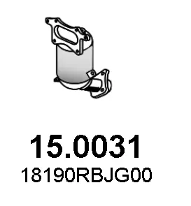 Katalysator ASSO 15.0031 Bild Katalysator ASSO 15.0031