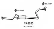 Mittelschalldämpfer ASSO 15.6025