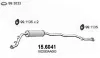 Mittelschalldämpfer ASSO 15.6041