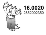 Katalysator vorne ASSO 16.0020
